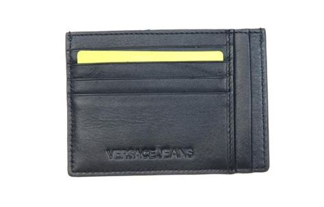 versace heren portemonnee|versace leather wallet.